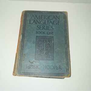 American Language Series Book One by Hosic-Hooper